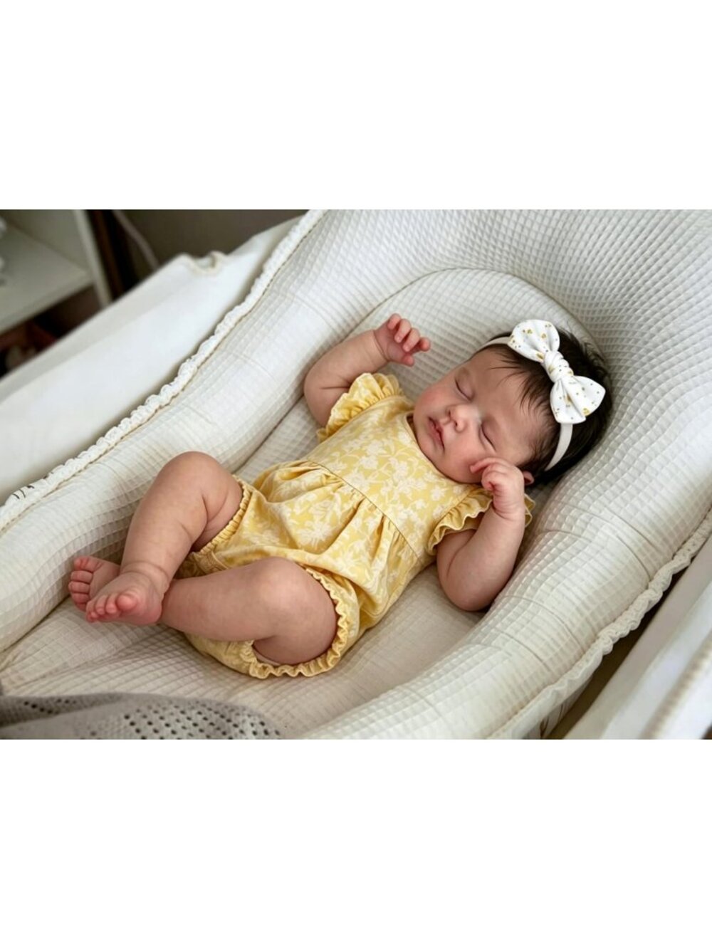 20 Inch Reborn Baby Girl Dolls Silicone Full Body Realistic Posable 3D Skin - Picture 5 of 7